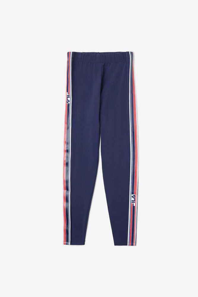 Fila Legging Ragini High Rise Womens Navy - India IZD-059237